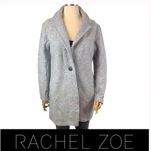 Rachel Zoe Grey Wool Pea Coat-good condition!